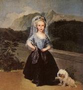 Francisco de Goya Portrait of Mana Teresa de Borbon Y Vallabriga USA oil painting artist